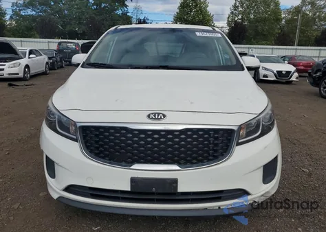 2016 Kia Sedona Lx из США, поврежденный, VIN KNDMB5C11G6180545